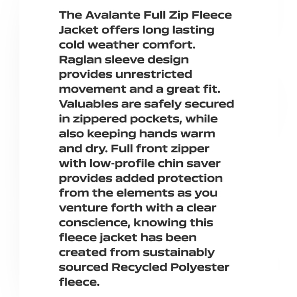 Stormtech Avalanche Fleece Jacket Size 2XL NWT - Picture 7 of 7